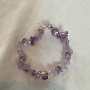 Lavender Gemstone Bracelet